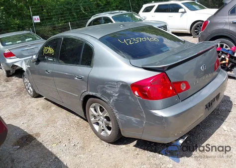 2005 Infiniti G35X z USA, uszkodzony, nr VIN JNKCV51F65M302552